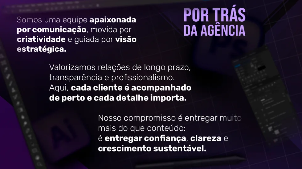 Resultados e métricas de clientes no portfólio